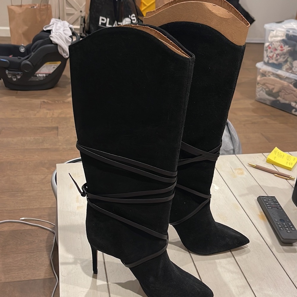 Maryana Lace Up Boots Schutz size 8 - Picture 4 of 11